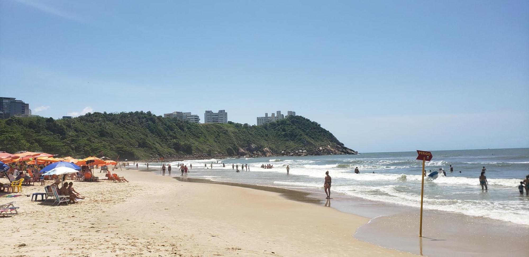 San Remo Apartamento Praia Do Tombo กัวรูจา ภายนอก รูปภาพ